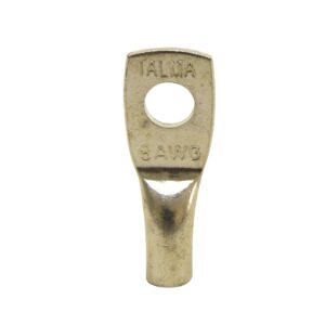 Terminal a compresión con barril estándar CU/ES.8AWG 1h 1/4" 35A
