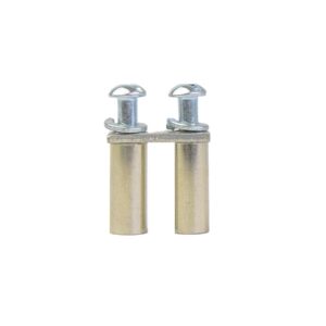 Peine de conexión equipotencial p/02 bornes 6.0mm tornillo