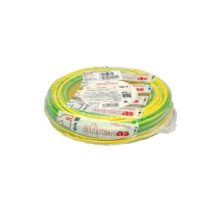 Cable puesta a tierra CPT 10mm2 libre de halógeno, amarillo-verde, x rollo