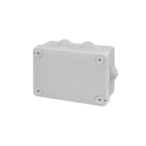 Caja de derivación PVC 150x110x70mm con 10 pasacables PG21 IP55