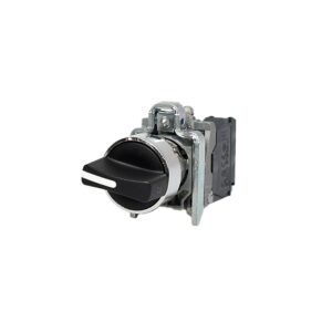 Selector manija corta no luminoso 3 posiciones fijas 22mm 2NA IP65