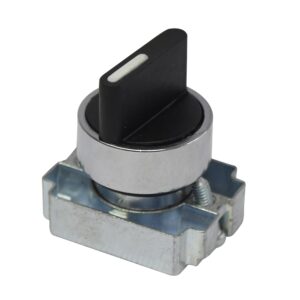 Cabeza para selector manija corta no luminoso 2 posiciones fijas 22mm
