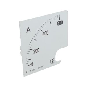 Escala para amperímetro 96x96mm 200/5A