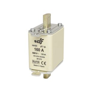 Fusible NH-00 160Ax500VAC ICC:120kA c/indicador falla gL-gG
