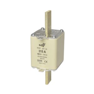 Fusible NH-II 315Ax500VAC ICC:120kA c/indicador falla gL-gG