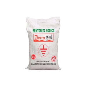 Bentonita preparada para pozo a tierra 30kg