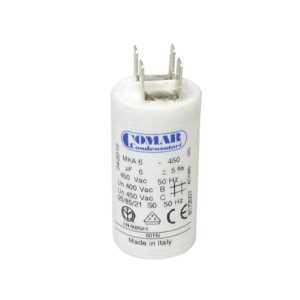 Capacitor 6MFD 450V 50/60Hz