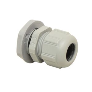 Prensaestopa de PVC con tuerca PG-16 IP68