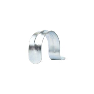 Abrazadera (grapa) fierro galvanizado 1 oreja 1"