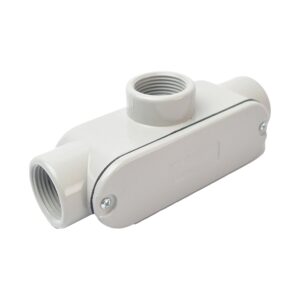 Caja Condulet ovalada tipo T 3/4" rosca BSP UL