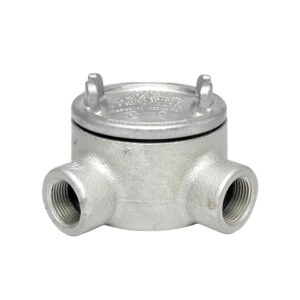 Caja de derivación redonda c/tapa rosca L 3/4", CL1.DIV1 UL