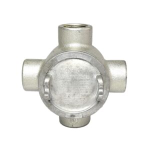 Caja de derivación redonda c/tapa rosca X 3/4", CL1.DIV1 UL