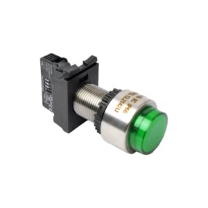 Indicador LED verde, 22mm, 240VAC, CL1 ZONA 1