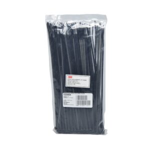 Amarracable negro 280x4.8mm x100und