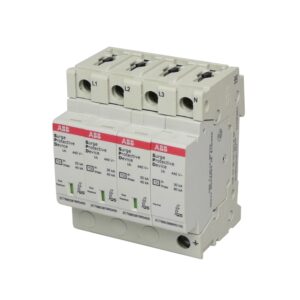 Limitador de sobretensión T2 3P+N 40kA Uc 440V 230V