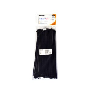 Amarracable negro 150x3.6mm x100und