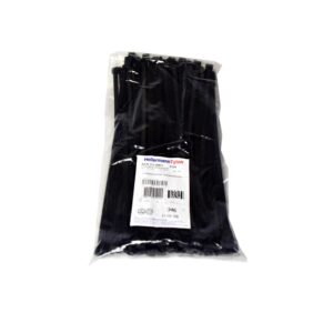 Amarracable negro 245x4.6mm x100und
