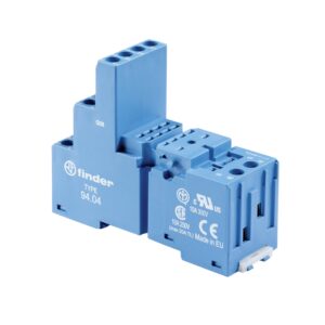 Zócalo rectangular p/rele enchufable 14 pines 7A 250V 5534 tipo tornillo