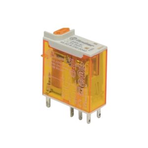 Relé 8 pines 230VAC 2NA/NC 8A 250V c/indicador mecánico