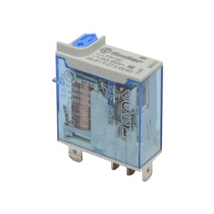 Relé 5 pines 12VCD 1NA/NC 16A 250V c/indicador mecánico
