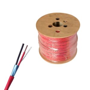 Cable FPLR alarma contra incendios apantalllado 2x18AWG libre de halógeno, UL, x rollo
