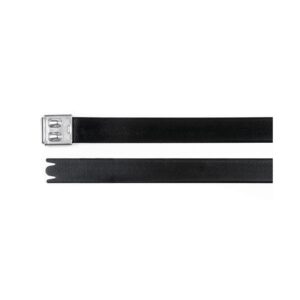 Cinta de acero inoxidable Epoxi 4.6mm L=521mm SS316 x100und