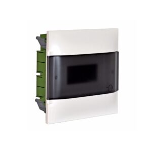 Tablero p/empotrar de resina 12 DIN 235x328x102mm con puerta