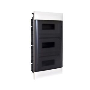Tablero p/empotrar de resina 36 DIN 535x328x103mm con puerta