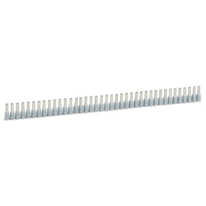 Terminal aislado sobremoldeado 14AWG (2.5mm2) gris x40und