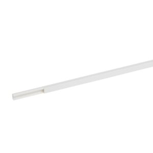 Canaleta 20x12mm de PVC con adhesivo DLPS x2mts
