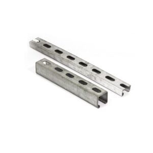 Canal Strut ranurado 1 5/8¨x1 3/16¨ x3mts, espesor 1.5mm, electrogalvanizado