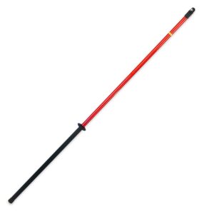 Pértiga fija roja 30kV relleno de espuma L=1.5mts