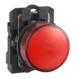 Piloto rojo 24VAC/DC 22mm plástico