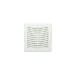 Rejilla de salida para ventilación 109x109x21mm IP54 con filtro