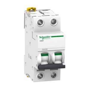 Interruptor termomagnético 2x32A 20/10/6kA 240/400/440V tipo C IC60N DIN