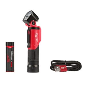Linterna LED pivotante 100 a 500 lúmenes, IP54 Heavy Duty