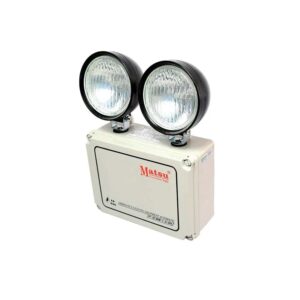 Luminaria de emergencia halógeno 2x20W 4.5h 220V IP65 exterior