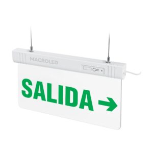 Luminaria de emergencia señal LED CSL-Salida derecha 1W