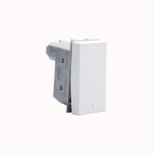 Pulsador 10AX 1 módulo blanco Matix Go