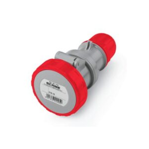 Tomacorriente aéreo industrial 3X16A+T 415V IP67 6H Serie Optima